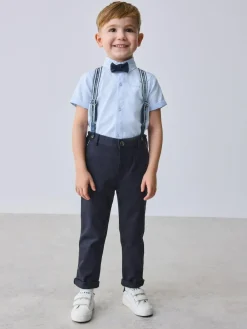 Clearance Baker by Ted Baker Shirt Trousers and Braces Set