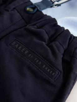 Clearance Baker by Ted Baker Shirt Trousers and Braces Set