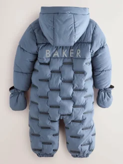 Discount Baker by Ted Baker Shower Resistant Heatseal Snowsuit Navy