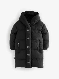 Online Baker by Ted Baker Shower Resistant Duvet Wrap Padded Black Coat