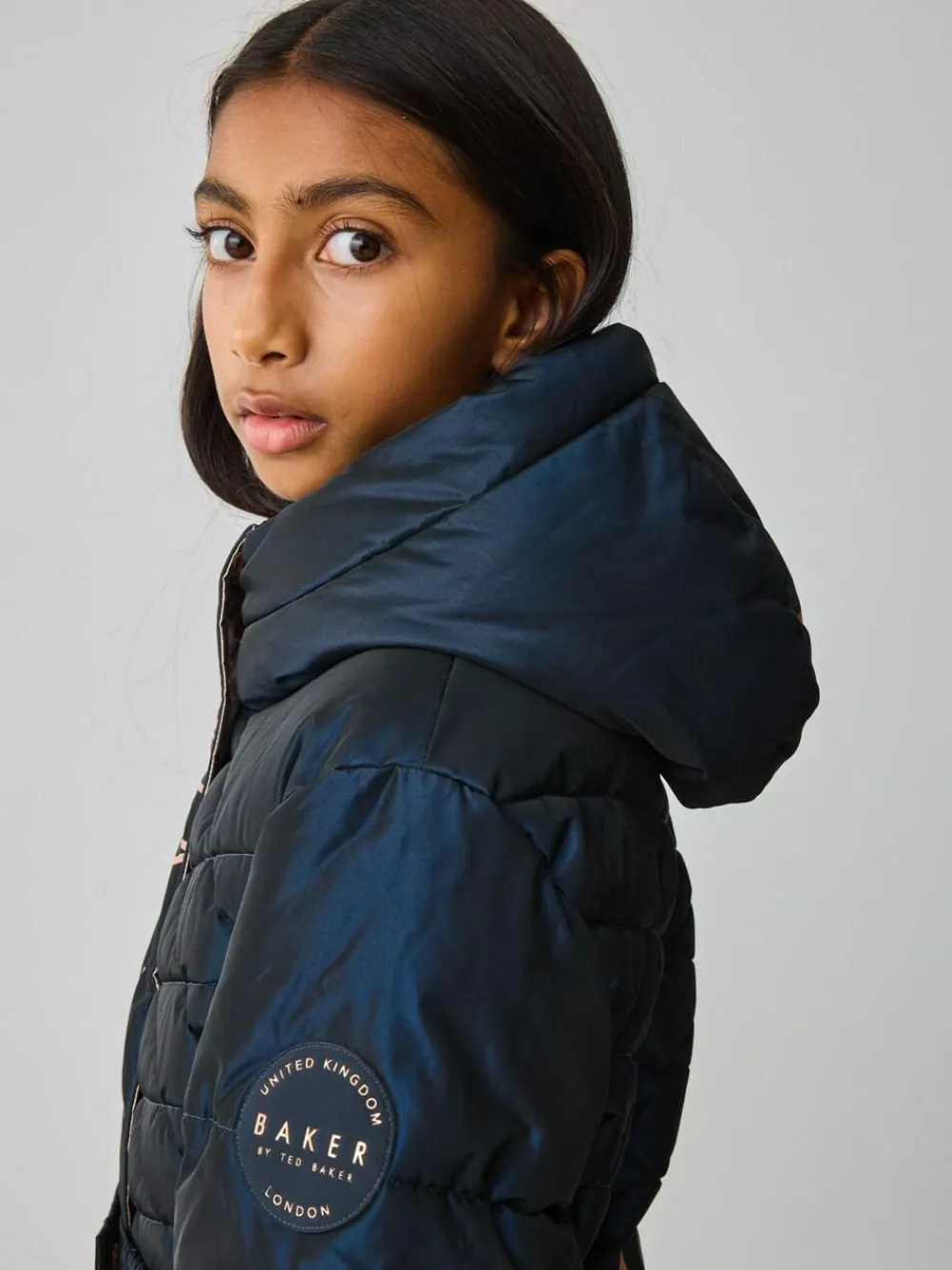 Baker by Ted Baker Shower Resistant Midweight Belted Padded Coat^ Jackets & Coats|Snowsuits & Coats