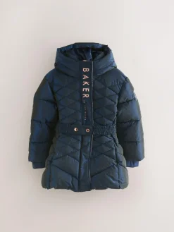 Baker by Ted Baker Shower Resistant Midweight Belted Padded Coat^ Jackets & Coats|Snowsuits & Coats