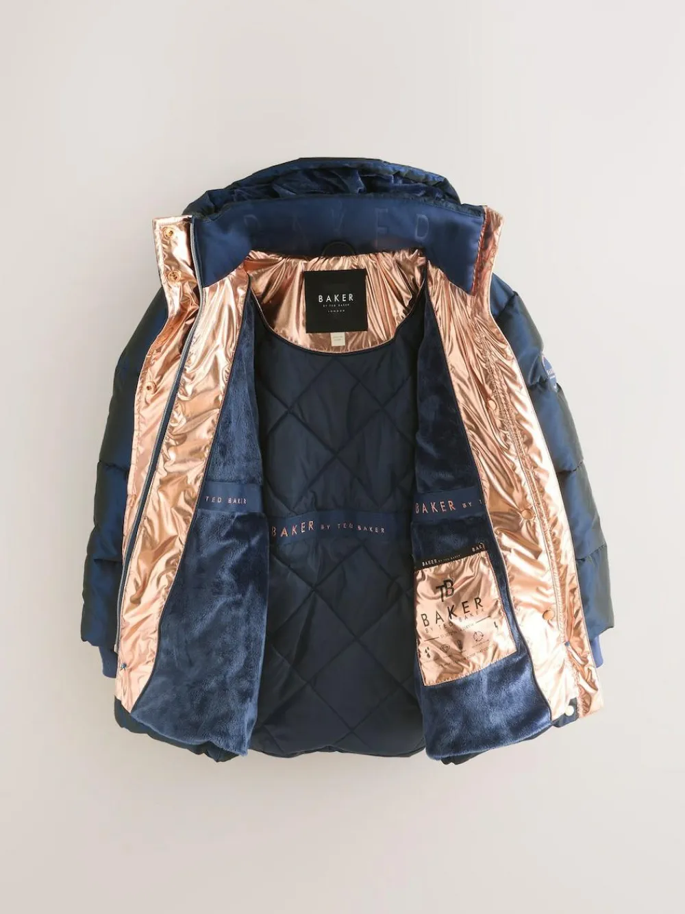 Baker by Ted Baker Shower Resistant Midweight Belted Padded Coat^ Jackets & Coats|Snowsuits & Coats