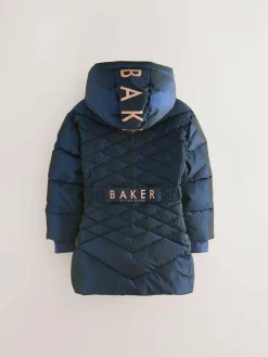 Baker by Ted Baker Shower Resistant Midweight Belted Padded Coat^ Jackets & Coats|Snowsuits & Coats