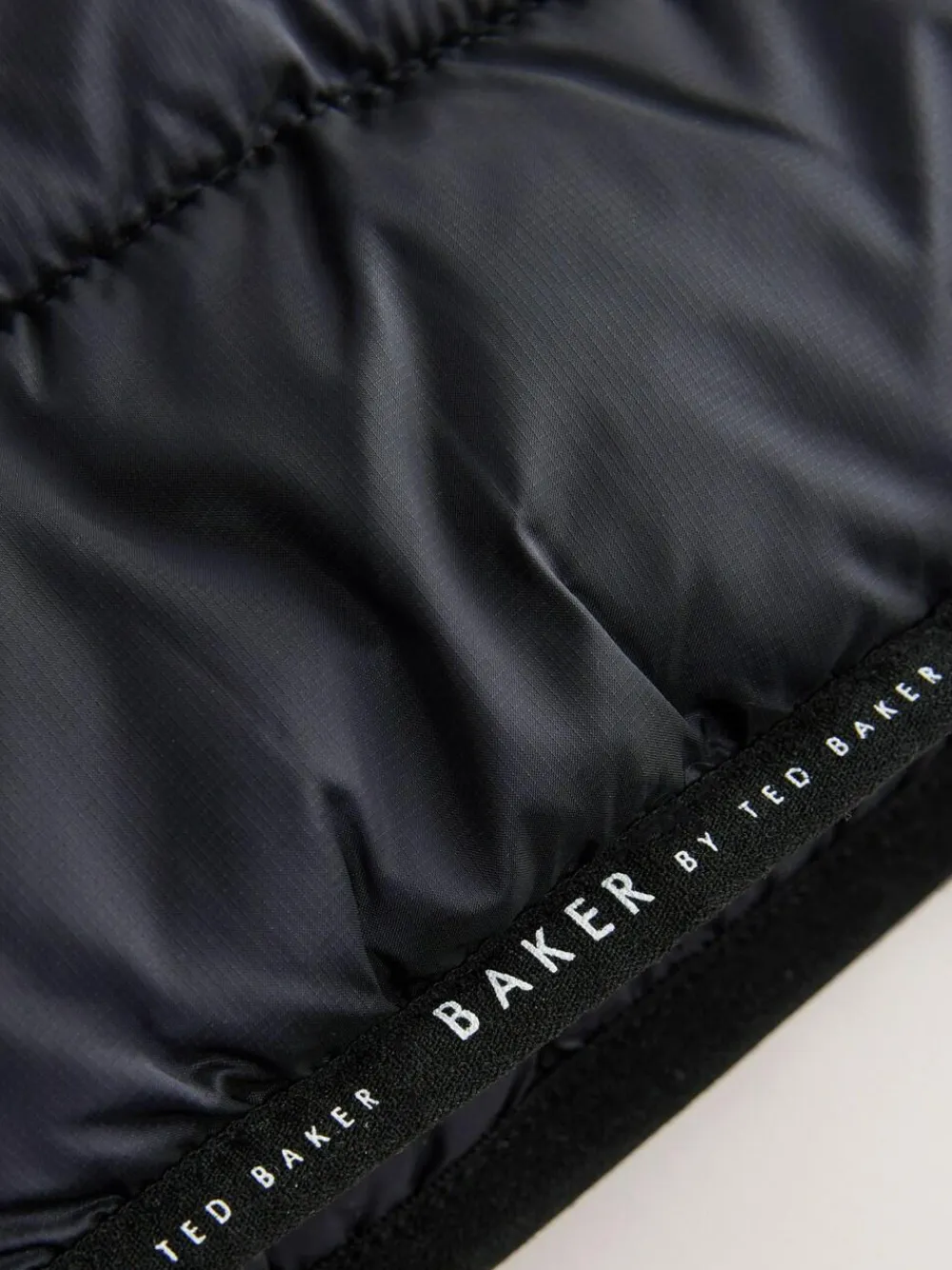 Online Baker by Ted Baker Shower Resistant Midweight Padded Coat Navy