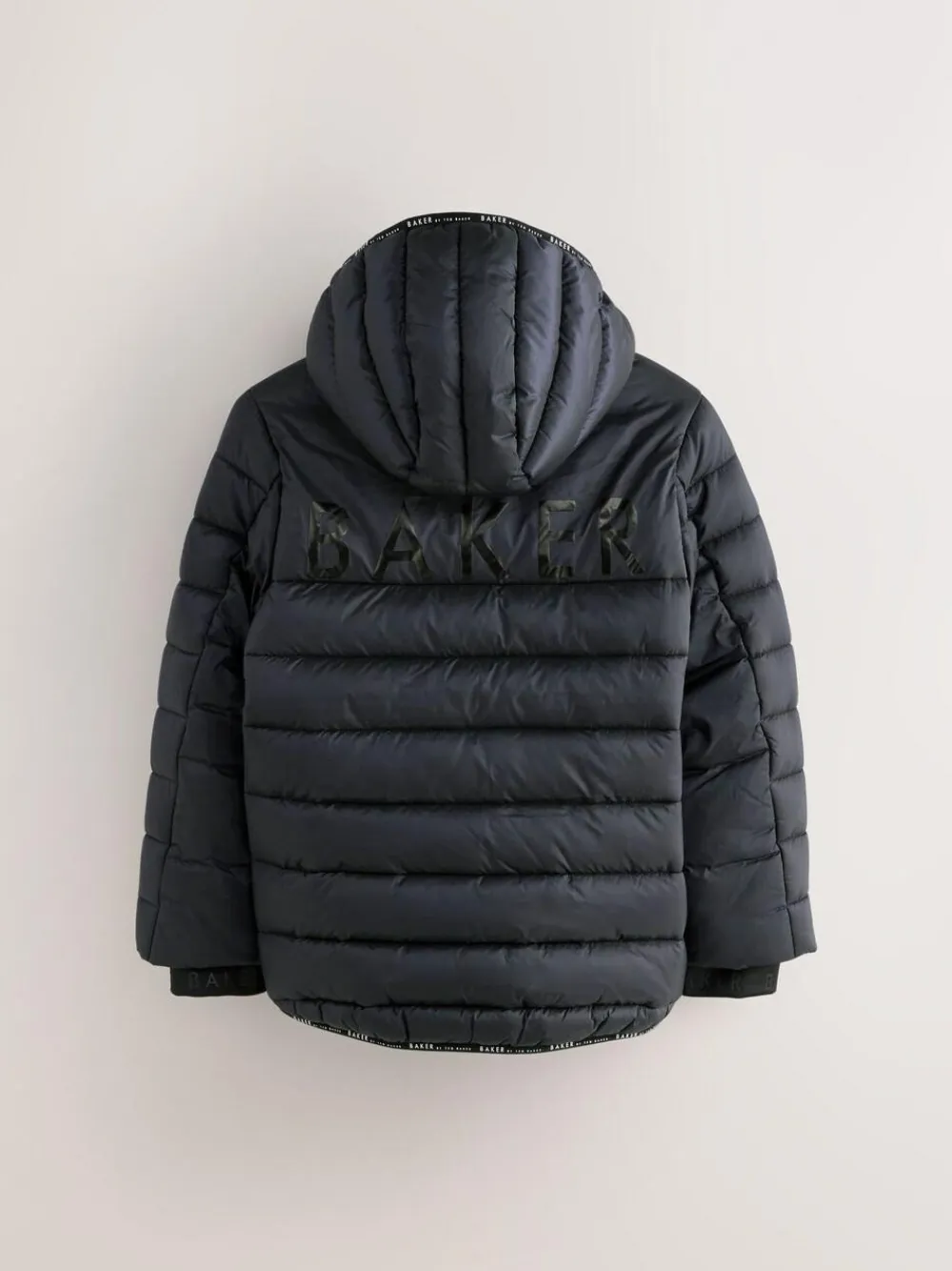 Online Baker by Ted Baker Shower Resistant Midweight Padded Coat Navy
