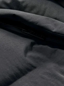 Hot Baker by Ted Baker Shower Resistant Longline Padded Coat Black