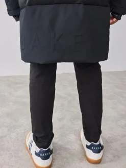 Hot Baker by Ted Baker Shower Resistant Longline Padded Coat Black