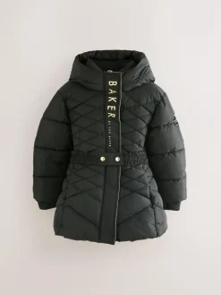 Baker by Ted Baker Shower Resistant Midweight Belted Padded Coat^ Jackets & Coats|Snowsuits & Coats