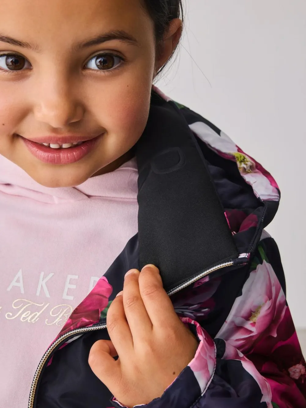 Baker by Ted Baker Shower Resistant Branded Hem Raincoat^ Jackets & Coats|Snowsuits & Coats