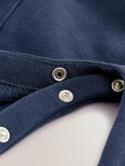 Baker by Ted Baker Stone Navy Red Varsity Romper^ Rompers & Overalls