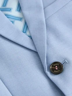 Discount Baker by Ted Baker Suit Jacket Mid Blue