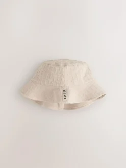 Best Baker by Ted Baker Textured Romper and Hat Set Stone