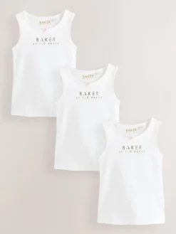 Best Baker by Ted Baker Vests 3 Pack White