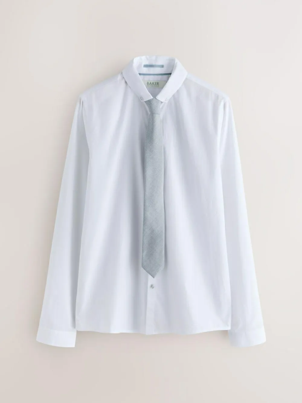 Discount Baker by Ted Baker Waistcoat, Shirt And Tie Set Grey