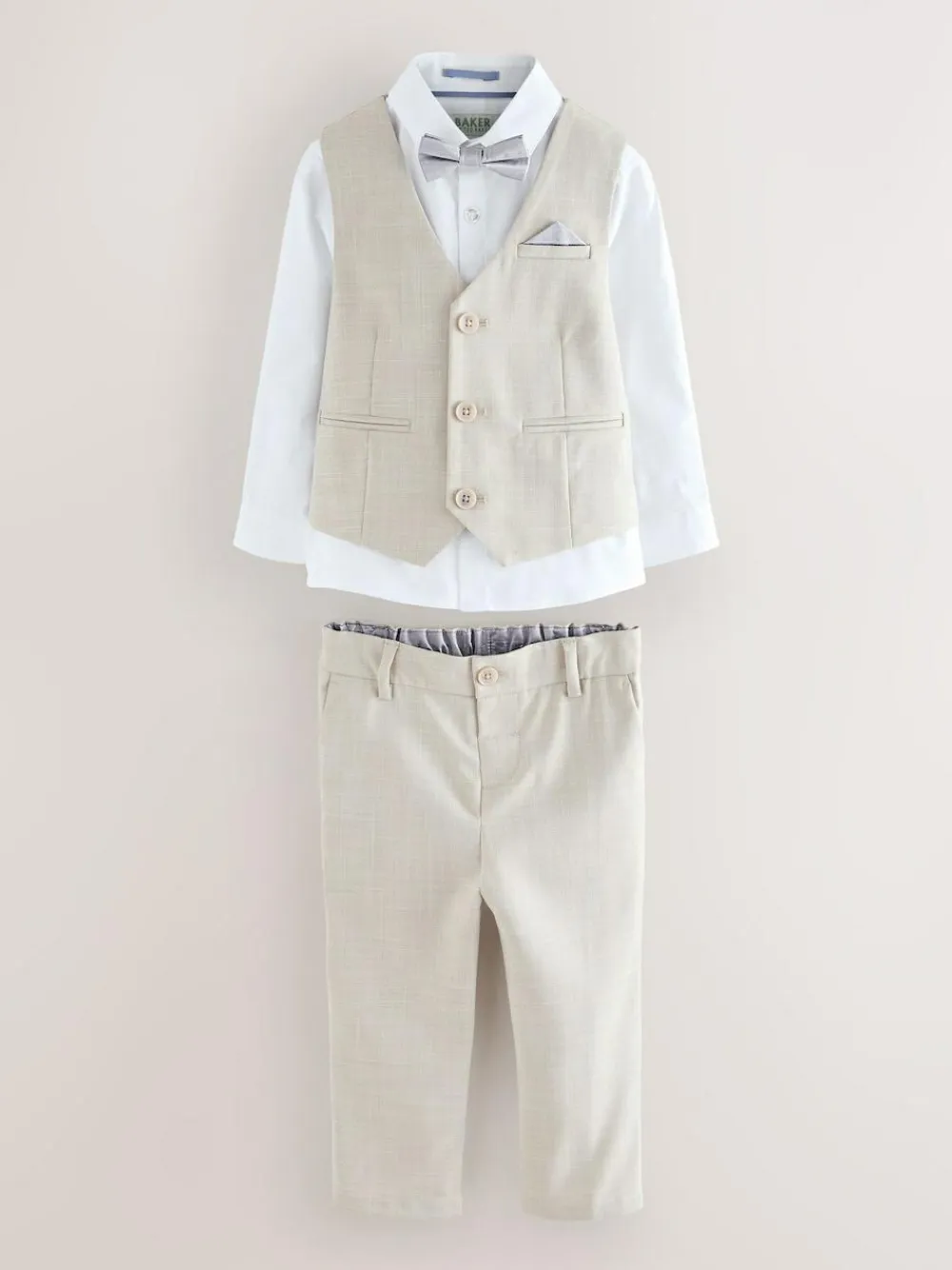 Baker by Ted Baker Waistcoat Shirt And Trousers Set^BOY Sets & Co-Ords|Sets & Co-Ords