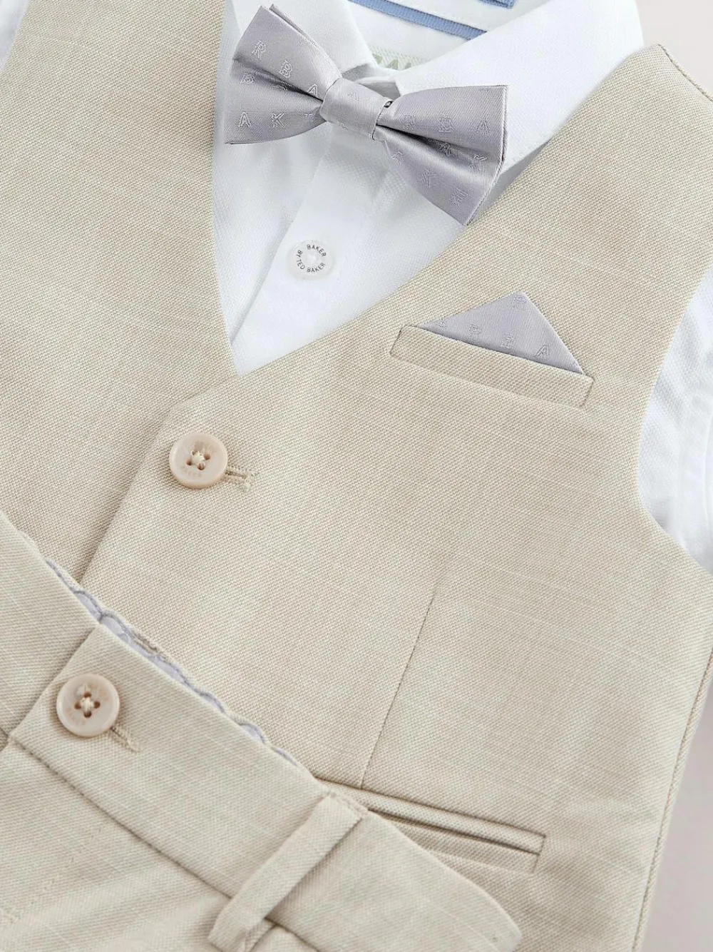 Baker by Ted Baker Waistcoat Shirt And Trousers Set^BOY Sets & Co-Ords|Sets & Co-Ords