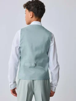 Baker by Ted Baker Waistcoat, Shirt And Tie Set Green