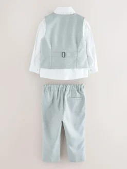 Baker by Ted Baker Waistcoat Shirt And Trousers Set^BOY Sets & Outfits|Sweatshirts & Hoodies