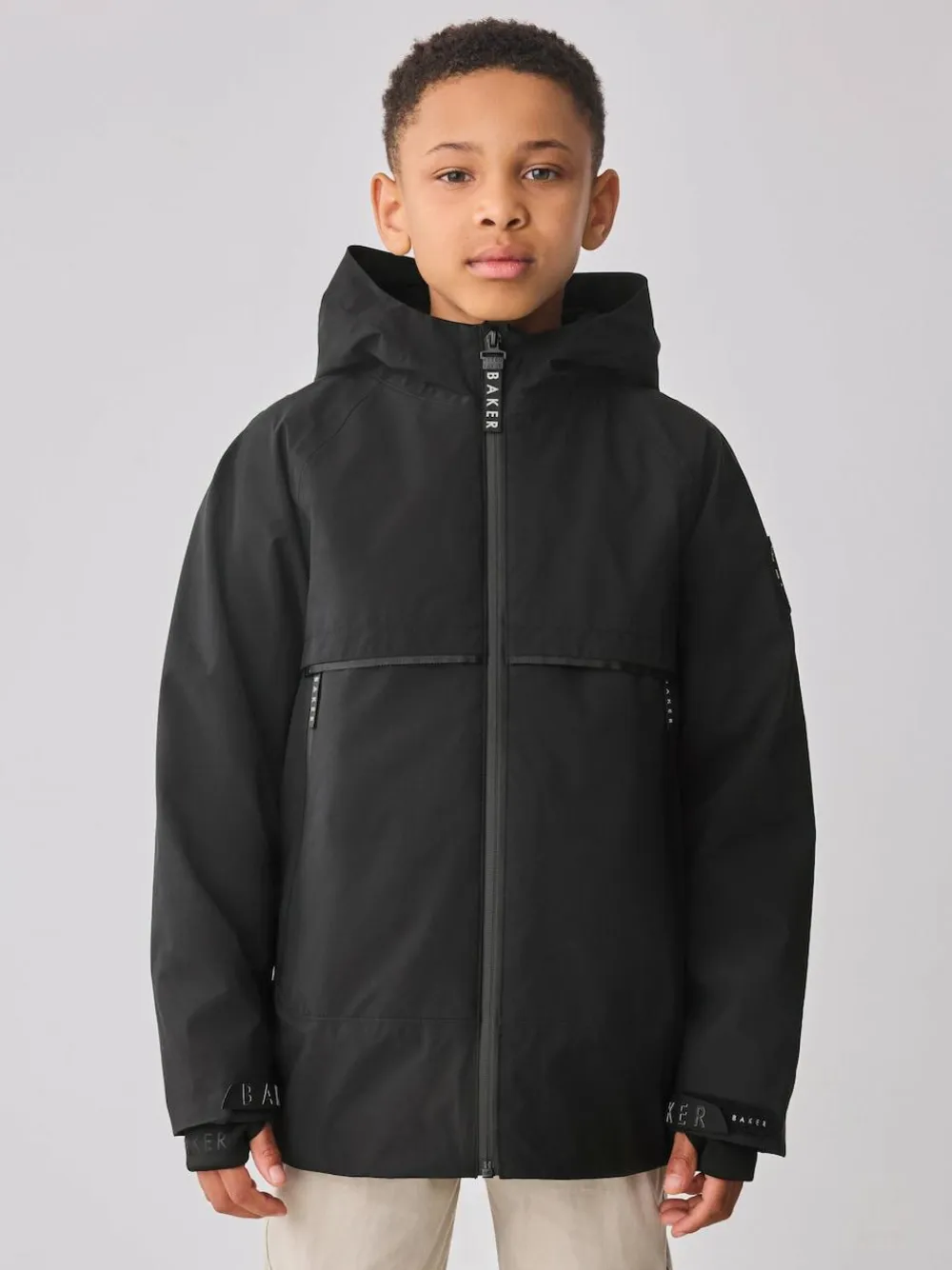 Baker by Ted Baker Waterproof Fleece Lined Coat^BOY Coats & Jackets|Snowsuits & Coats