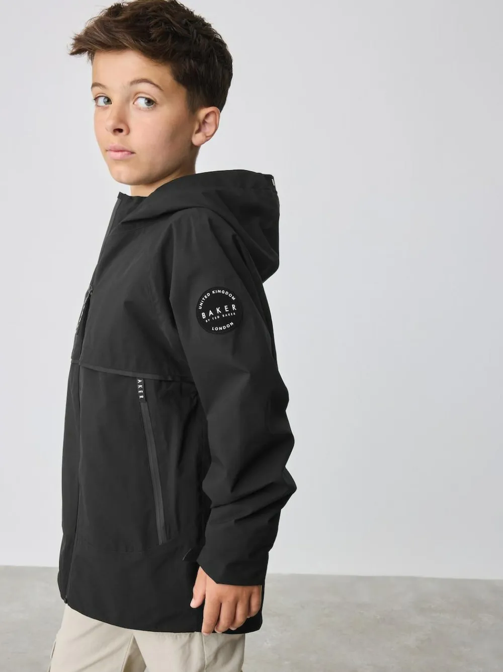 Baker by Ted Baker Waterproof Fleece Lined Coat^BOY Coats & Jackets|Snowsuits & Coats