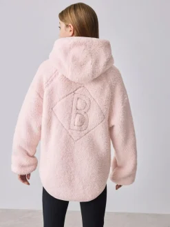 Baker by Ted Baker Zip-Through Hooded Borg Fleece Jacket^ Sweatshirts & Hoodies|Jackets & Coats