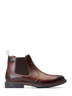Base London Burnt Brown Bloom Pull On Chelsea Boots^ Boots|Boots