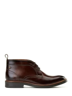 Base London Burnt Brown Lincoln Chukka Boot^ Boots|Boots