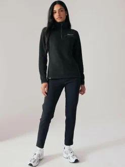 New Berghaus Prism 2.0 Half Zip Fleece Black