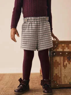 Next Berry Check Skort and Tights (3mths-7yrs)^ Shorts