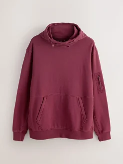 Discount Next Overhead Hoodie Utility Berry Red