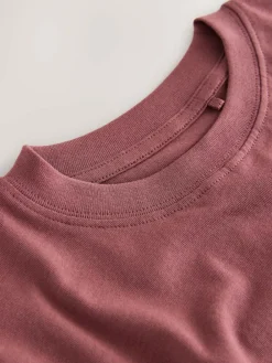 Next Berry Red Regular Fit Short Sleeve T-Shirt (3-16yrs)^BOY Tops