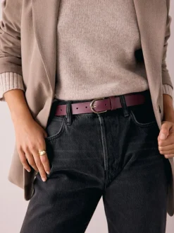 Next Berry Regular Leather Belt^Women Belts