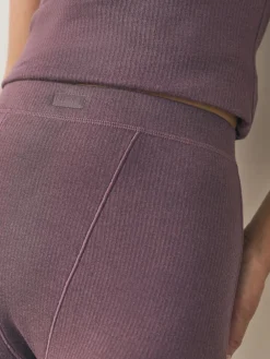 Next Thermal Maximum Warmth Cosy Ribbed Legging Berry