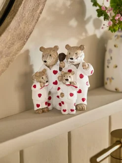 Outlet Next Pyjamas Family Bathroom Ornament Bertie Bear Heart