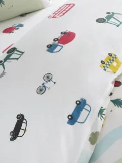 Bianca White Cotton Transport Duvet Cover Set^ Branded Bedlinen