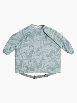 Bibado Green Coverall Weaning Bib - Dino Roar^ Bibs