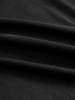 Hot Next 100% Cotton Layering Vests 5 Pack Black