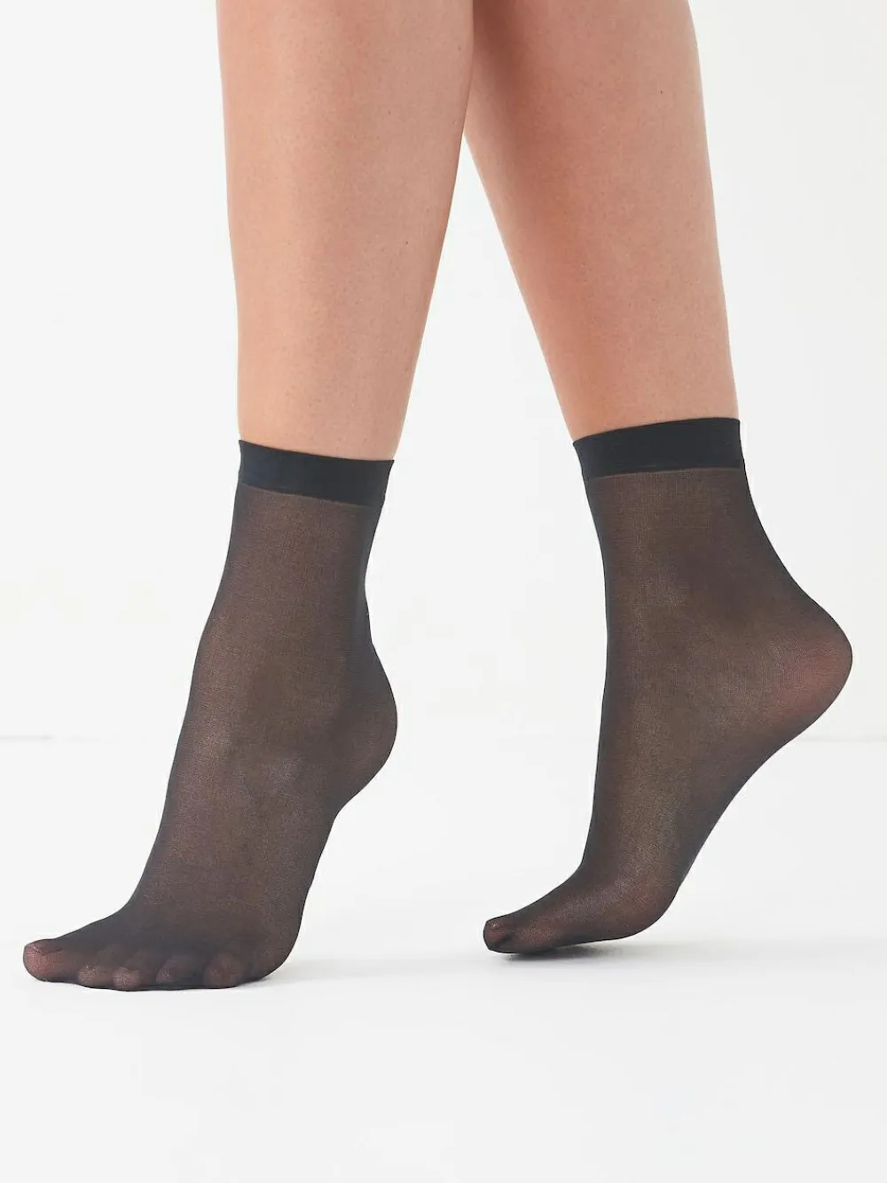 Outlet Next 20 Denier Ankle Socks 5 Pack Black