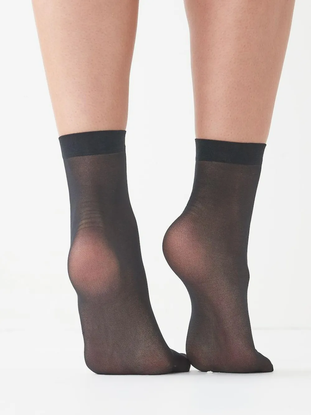 Outlet Next 20 Denier Ankle Socks 5 Pack Black