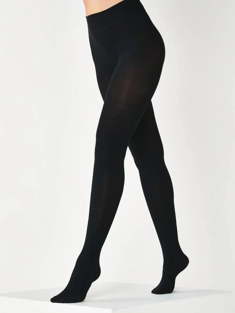 Hot Next Black 200 Denier Opaque Tights