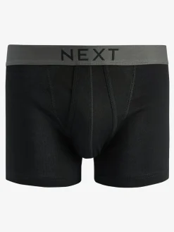 Next Black 15 Pack A-Front Pure 100% Cotton Boxers^ Underwear|Underwear
