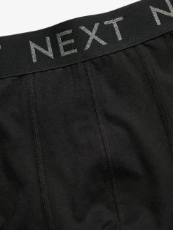Next Black 10 pack Cotton Rich Blend Hipsters Boxers^ Underwear|Underwear