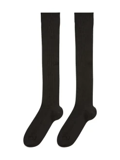 Next Black 2 Pack Cotton Rich Over Knee School Socks^ Tights|Socks & Tights