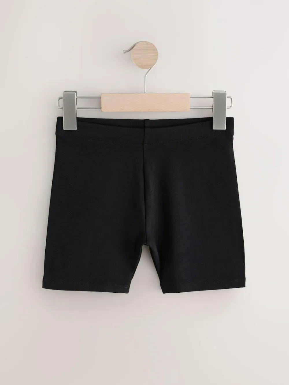 Next Black 7 Pack Cotton Rich Stretch Cycle Shorts (3-16yrs)^ Shorts & Skirts