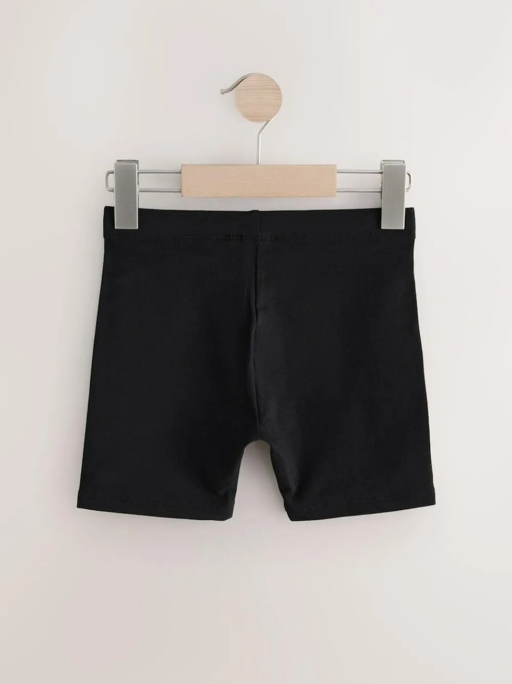 Next Black 7 Pack Cotton Rich Stretch Cycle Shorts (3-16yrs)^ Shorts & Skirts