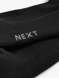 Clearance Next 10 Pack Cushioned Mid Trainer Socks Black