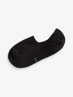 New Next 5 Pack Invisible Trainers Socks Black