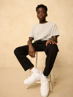 Next Black 1 Pack Non Cuff Regular Fit Joggers (3-16yrs)^BOY Sweat Pants