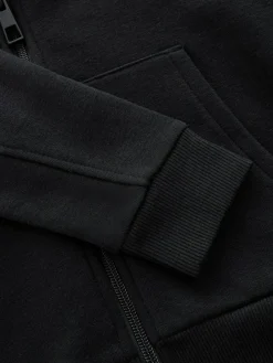 Next Black 1 Pack Plain Zip Through Hoodie (3-16yrs)^BOY Sweatshirts & Hoodies